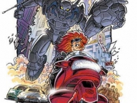 Chase robot biker manga