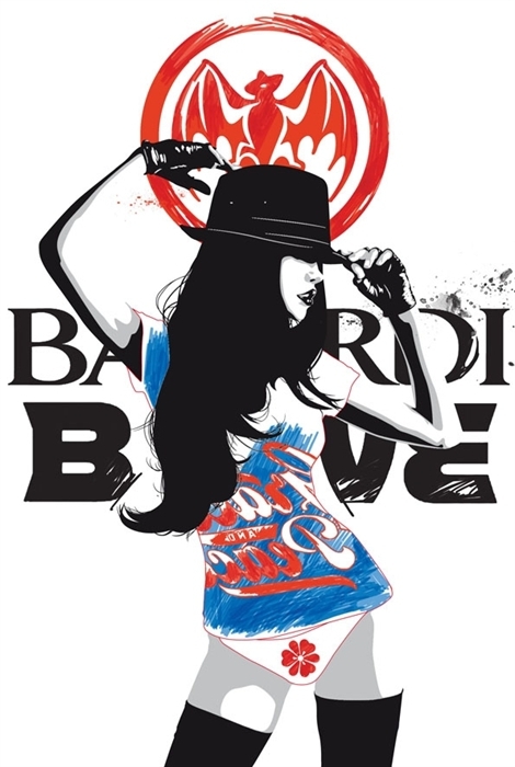 Bacardi illustration