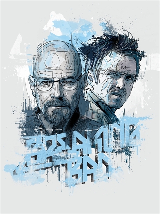 Breaking bad illustration