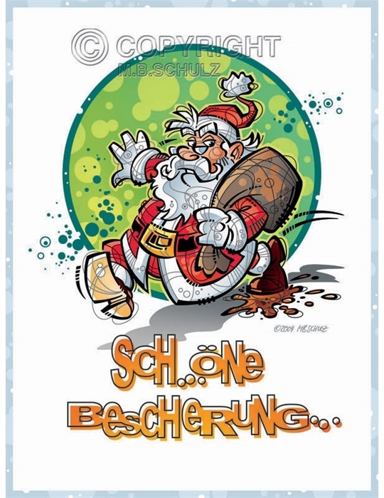 Santa claus cartoon