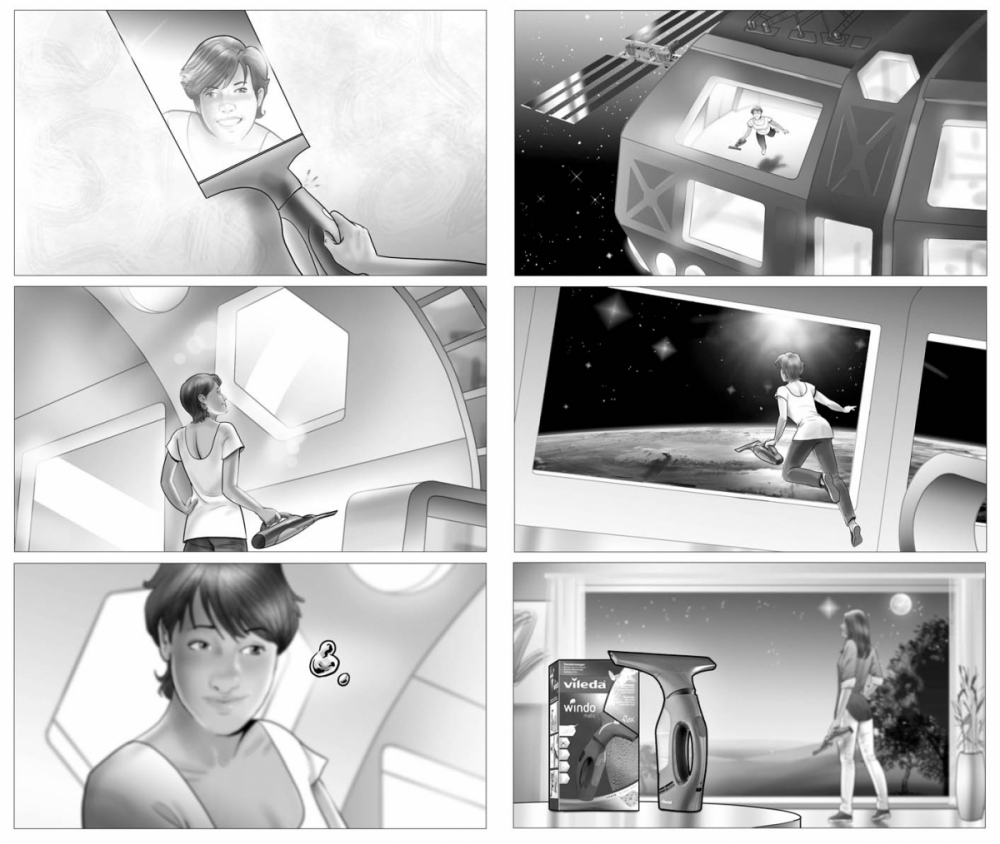 Storyboards, Animatics, Key-Visuals