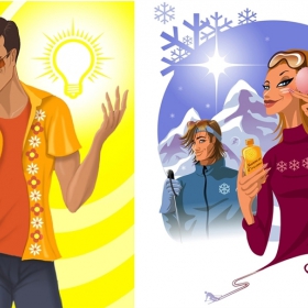 Lifestyle- Vektorgrafik Lifestyle- Vektorgrafik