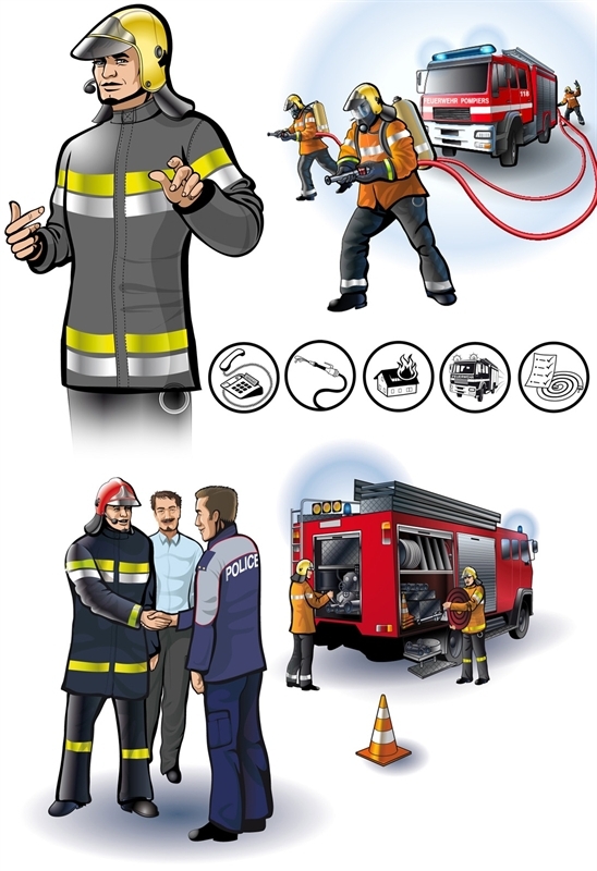 Swiss firefighters