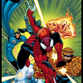 Spiderman-FantasticFourcover Spiderman-FantasticFourcover