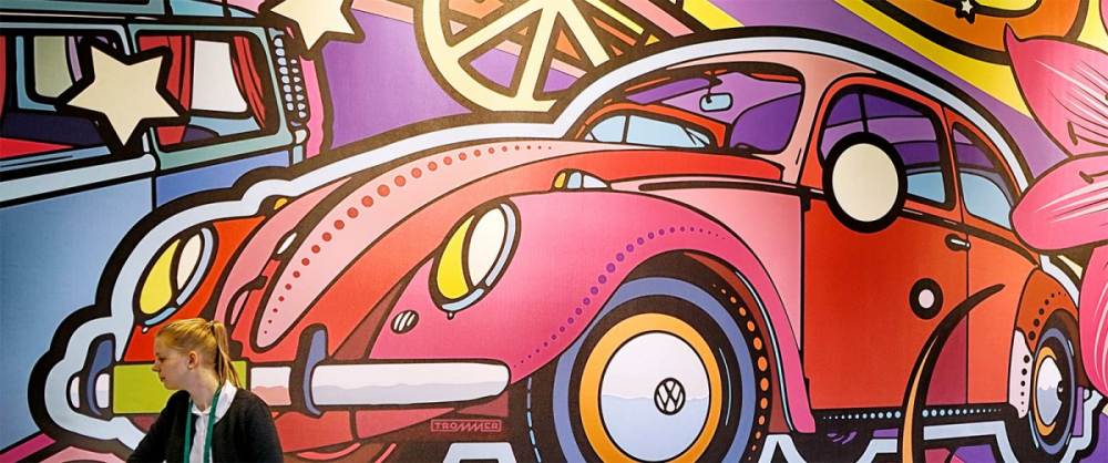 Konzept und Illustrationen zu dem VW Lookbook