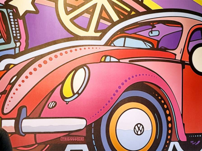 Konzept und Illustrationen zu dem VW Lookbook