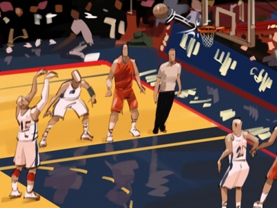 Basketball illustration