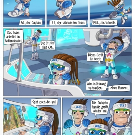 Comic, Figuren Entwicklung, Actimel Comic, Figuren Entwicklung, Actimel