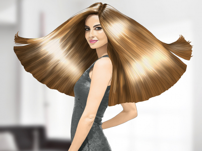 Beauty, Haare, Make-up Illustrationen/Storyboards